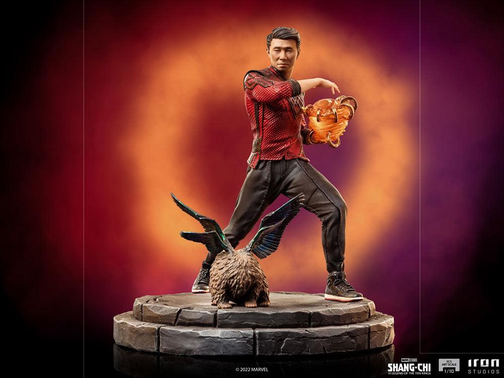 IRO51086 Shang-Chi and the Legend of the Ten Rings - Shang-Chi & Morris 1:10 Scale Statue - Iron Studios - Titan Pop Culture