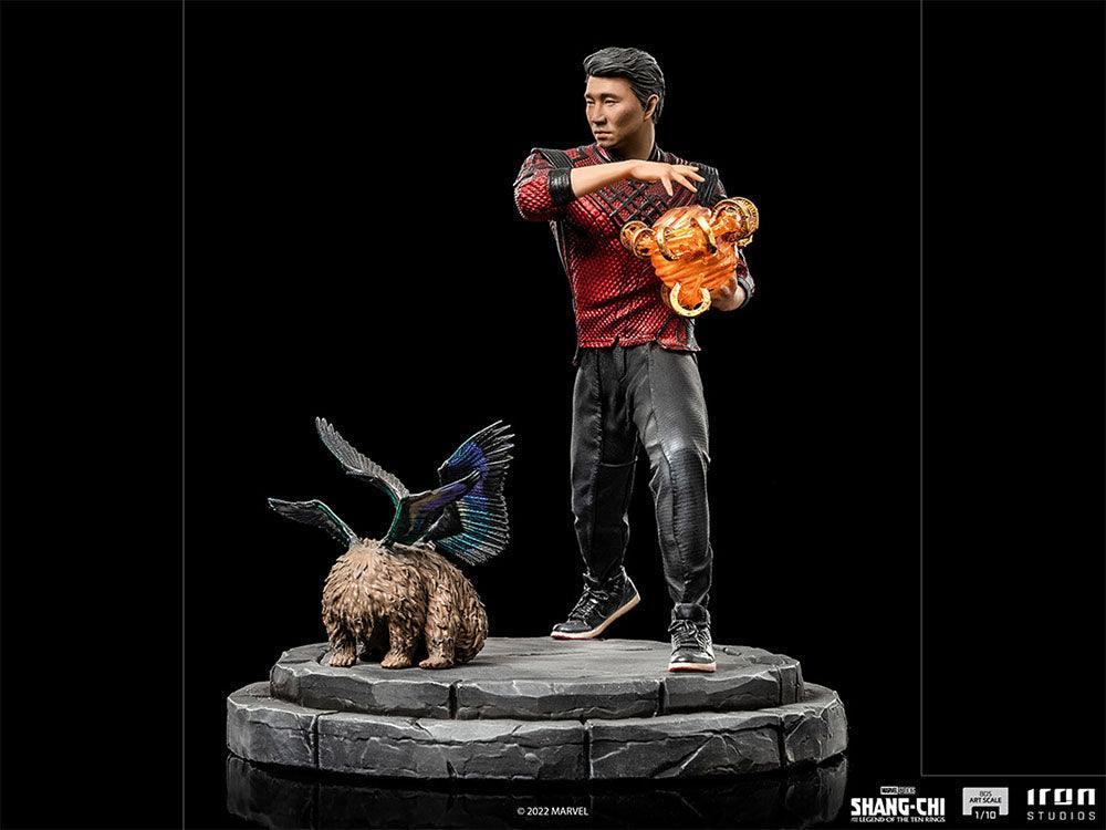 IRO51086 Shang-Chi and the Legend of the Ten Rings - Shang-Chi & Morris 1:10 Scale Statue - Iron Studios - Titan Pop Culture