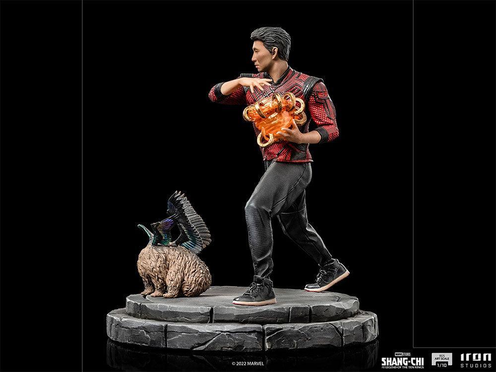 IRO51086 Shang-Chi and the Legend of the Ten Rings - Shang-Chi & Morris 1:10 Scale Statue - Iron Studios - Titan Pop Culture