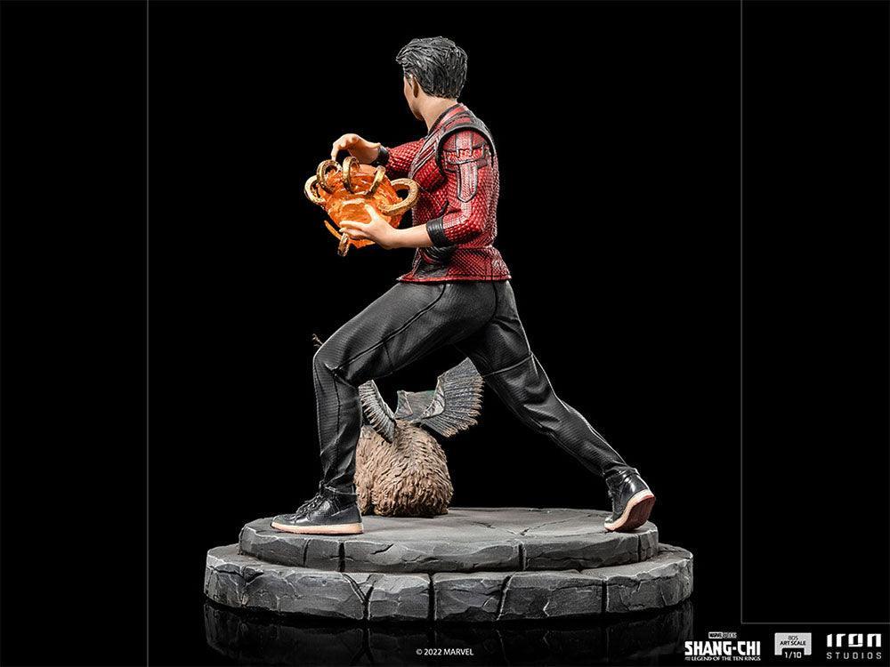 IRO51086 Shang-Chi and the Legend of the Ten Rings - Shang-Chi & Morris 1:10 Scale Statue - Iron Studios - Titan Pop Culture