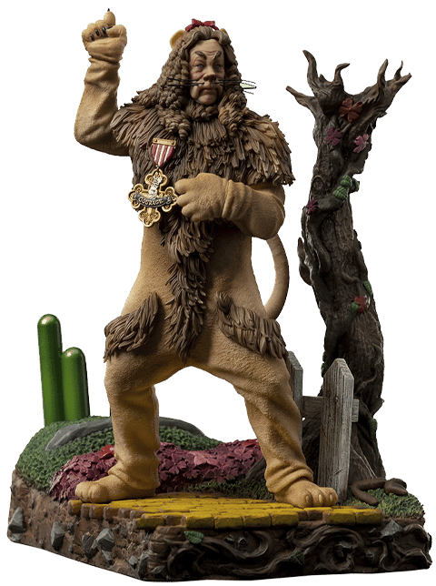 IRO51307 Wizard of Oz - Cowardly Lion Deluxe 1:10 Scale Statue - Iron Studios - Titan Pop Culture