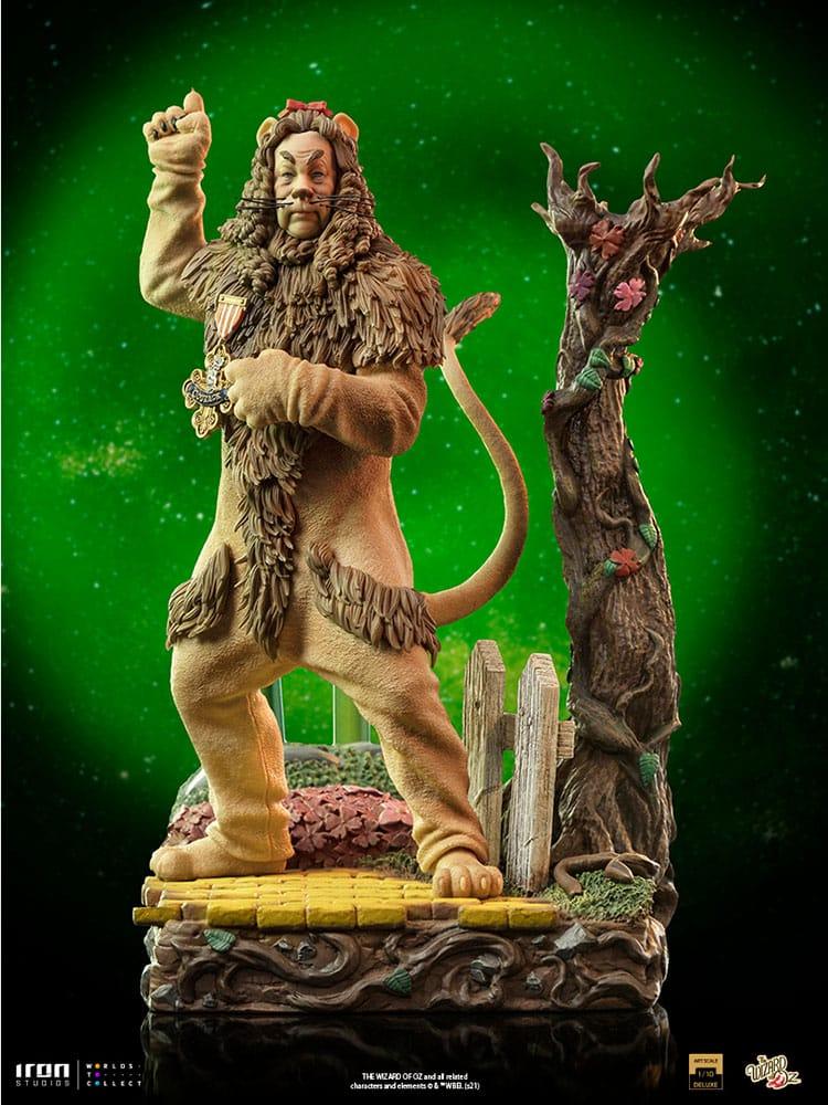 IRO51307 Wizard of Oz - Cowardly Lion Deluxe 1:10 Scale Statue - Iron Studios - Titan Pop Culture