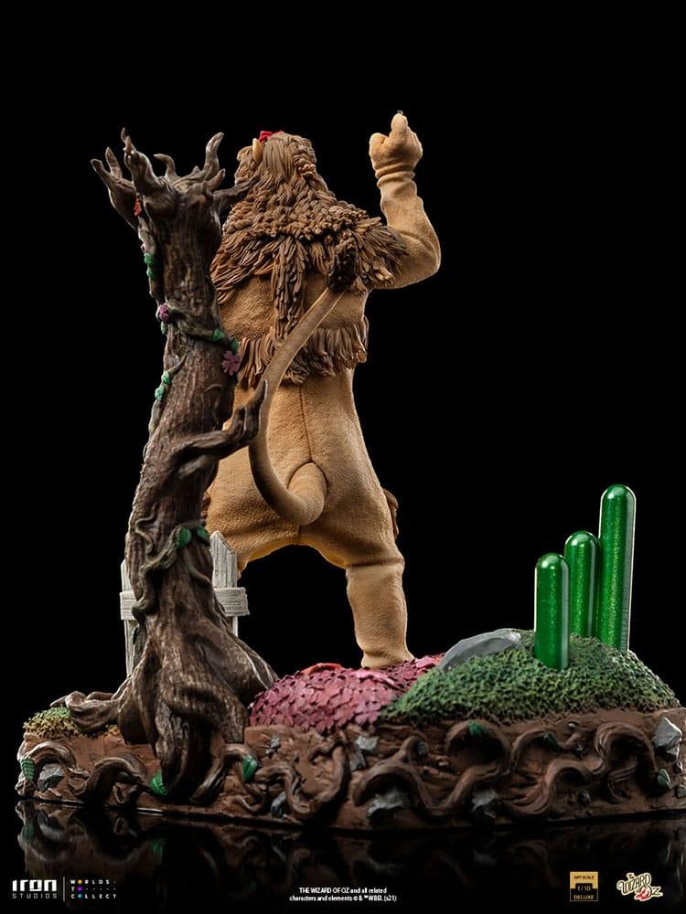 IRO51307 Wizard of Oz - Cowardly Lion Deluxe 1:10 Scale Statue - Iron Studios - Titan Pop Culture