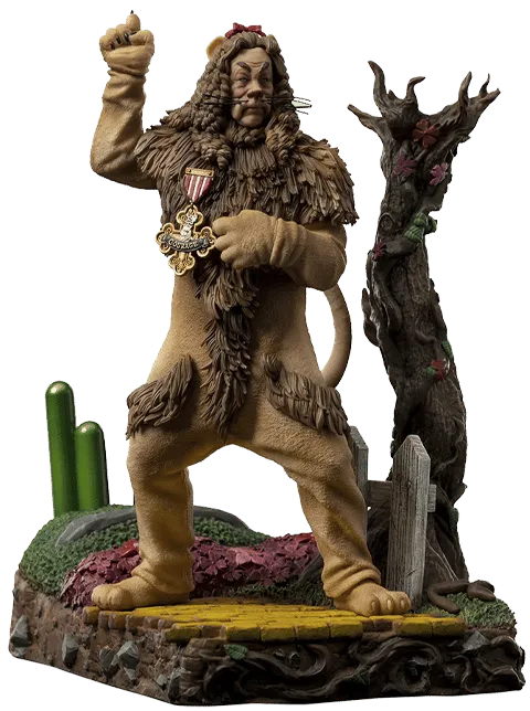 IRO51307 Wizard of Oz - Cowardly Lion Deluxe 1:10 Scale Statue - Iron Studios - Titan Pop Culture