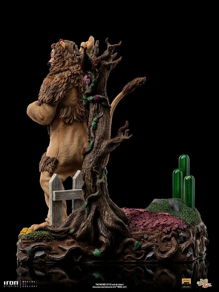 IRO51307 Wizard of Oz - Cowardly Lion Deluxe 1:10 Scale Statue - Iron Studios - Titan Pop Culture