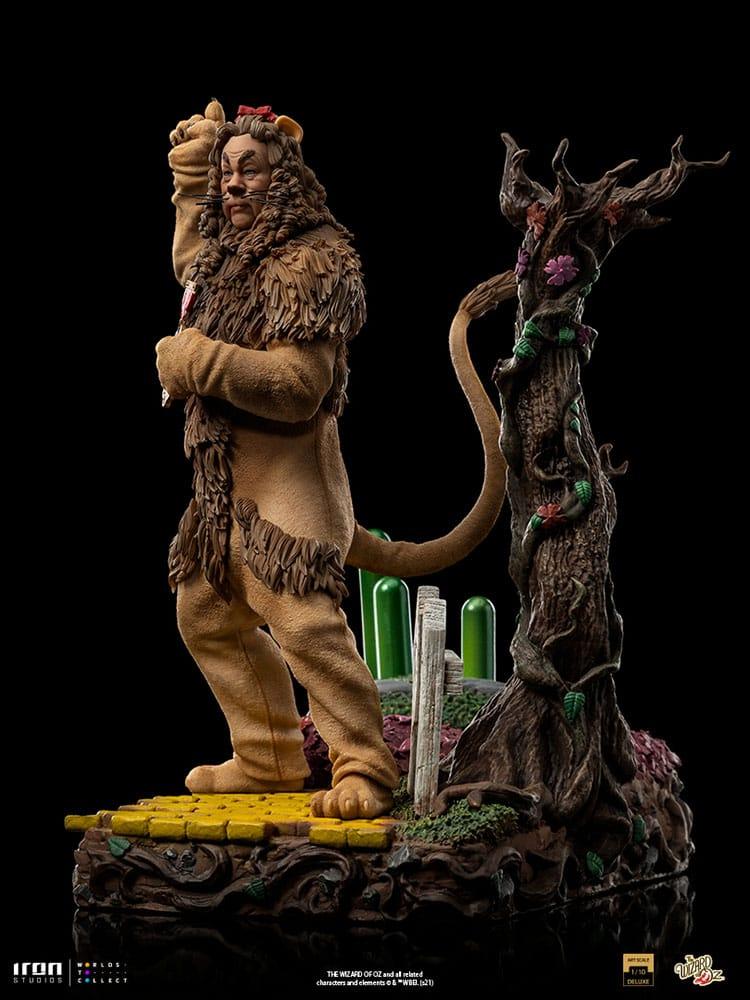 IRO51307 Wizard of Oz - Cowardly Lion Deluxe 1:10 Scale Statue - Iron Studios - Titan Pop Culture