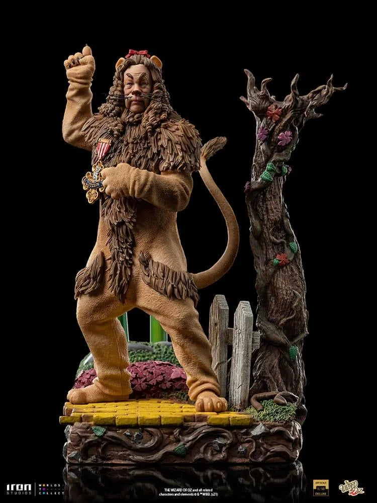 IRO51307 Wizard of Oz - Cowardly Lion Deluxe 1:10 Scale Statue - Iron Studios - Titan Pop Culture