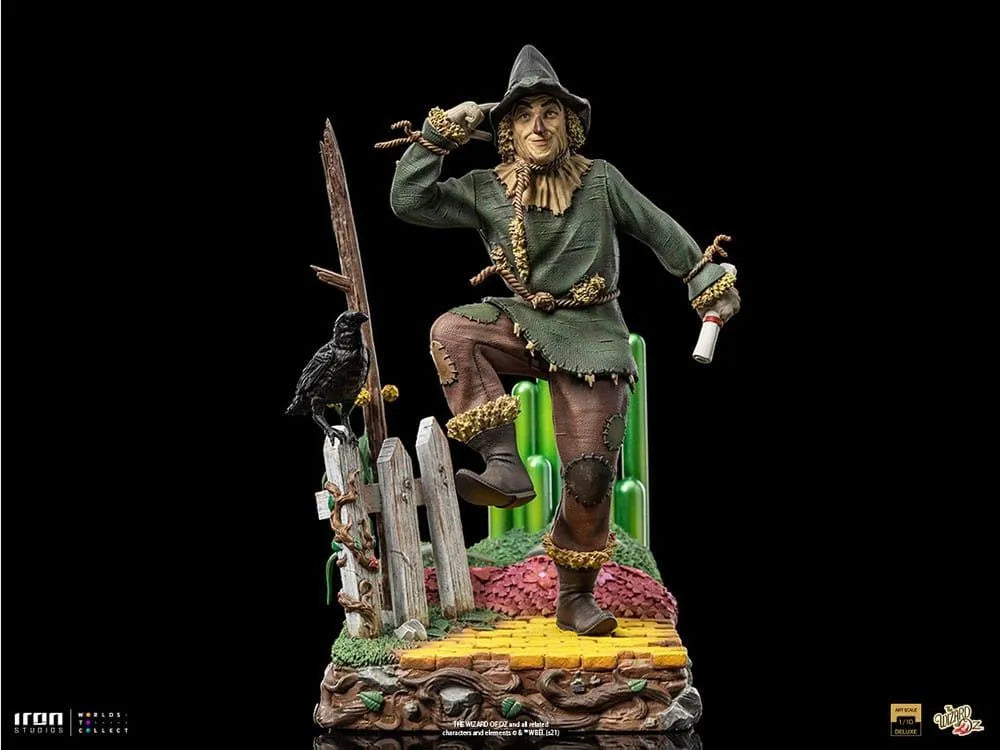 IRO51321 Wizard of Oz - Scarecrow Deluxe 1:10 Scale Statue - Iron Studios - Titan Pop Culture