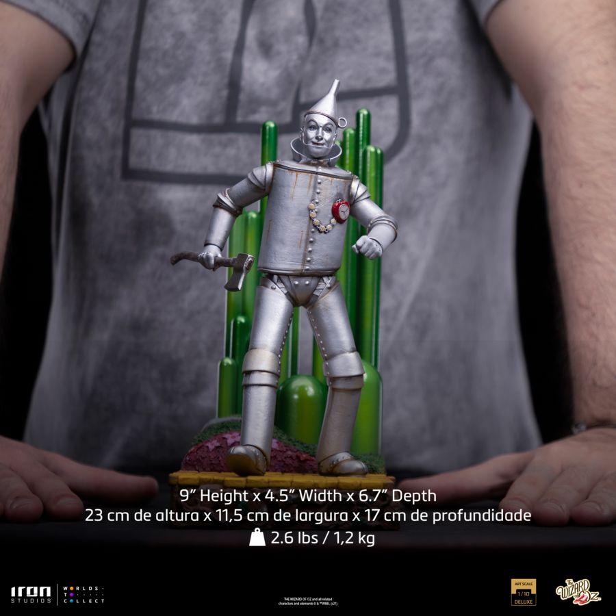 IRO51338 Wizard of Oz - Tin Man Deluxe 1:10 Scale Statue - Iron Studios - Titan Pop Culture
