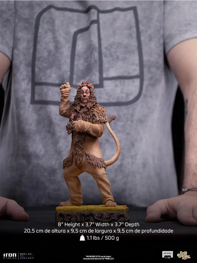 IRO51345 Wizard of Oz - Cowardly Lion 1:10 Scale Statue - Iron Studios - Titan Pop Culture