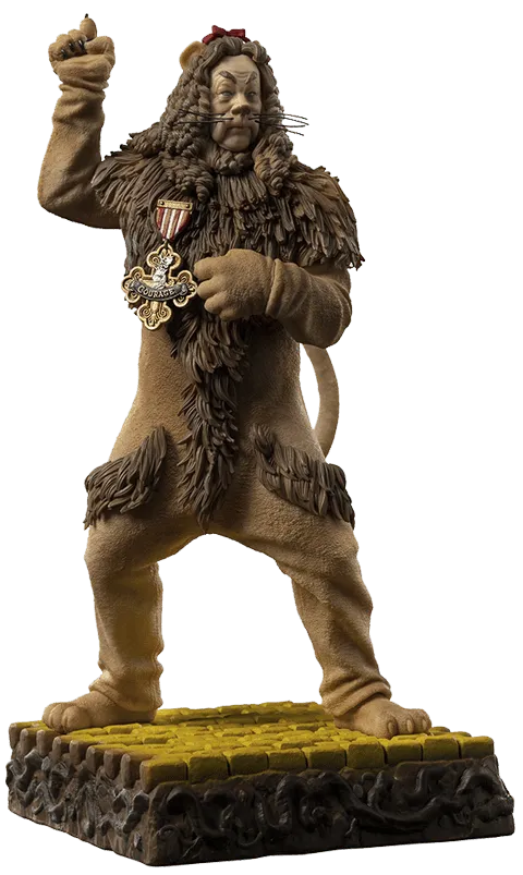 IRO51345 Wizard of Oz - Cowardly Lion 1:10 Scale Statue - Iron Studios - Titan Pop Culture