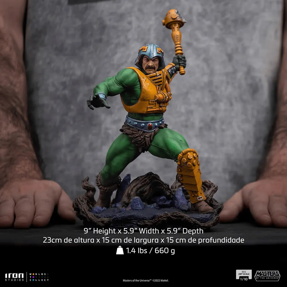 IRO51925 Masters of the Universe - Man At Arms 1:10 Scale Statue - Iron Studios - Titan Pop Culture