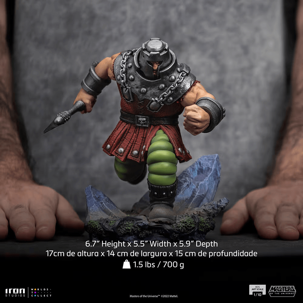 IRO51932 Masters of the Universe - Ram Man 1:10 Scale Statue - Iron Studios - Titan Pop Culture