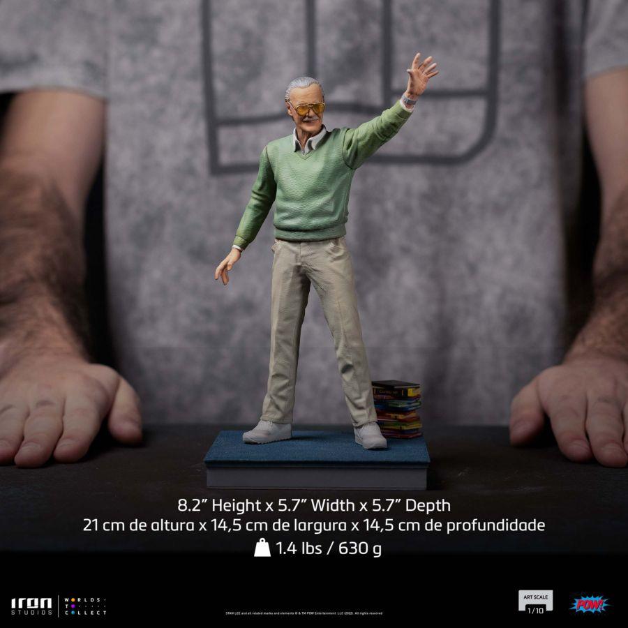 IRO51956 Stan Lee - Pow! Entertainment 1:10 Scale Statue - Iron Studios - Titan Pop Culture