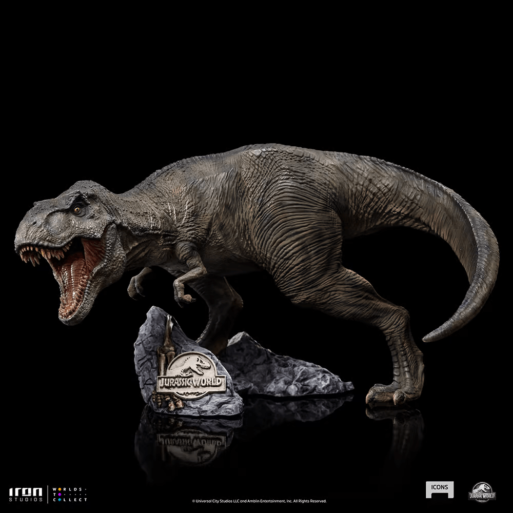 IRO51987 Jurassic World - T-Rex Icons Statue - Iron Studios - Titan Pop Culture