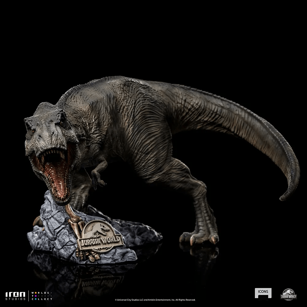 IRO51987 Jurassic World - T-Rex Icons Statue - Iron Studios - Titan Pop Culture