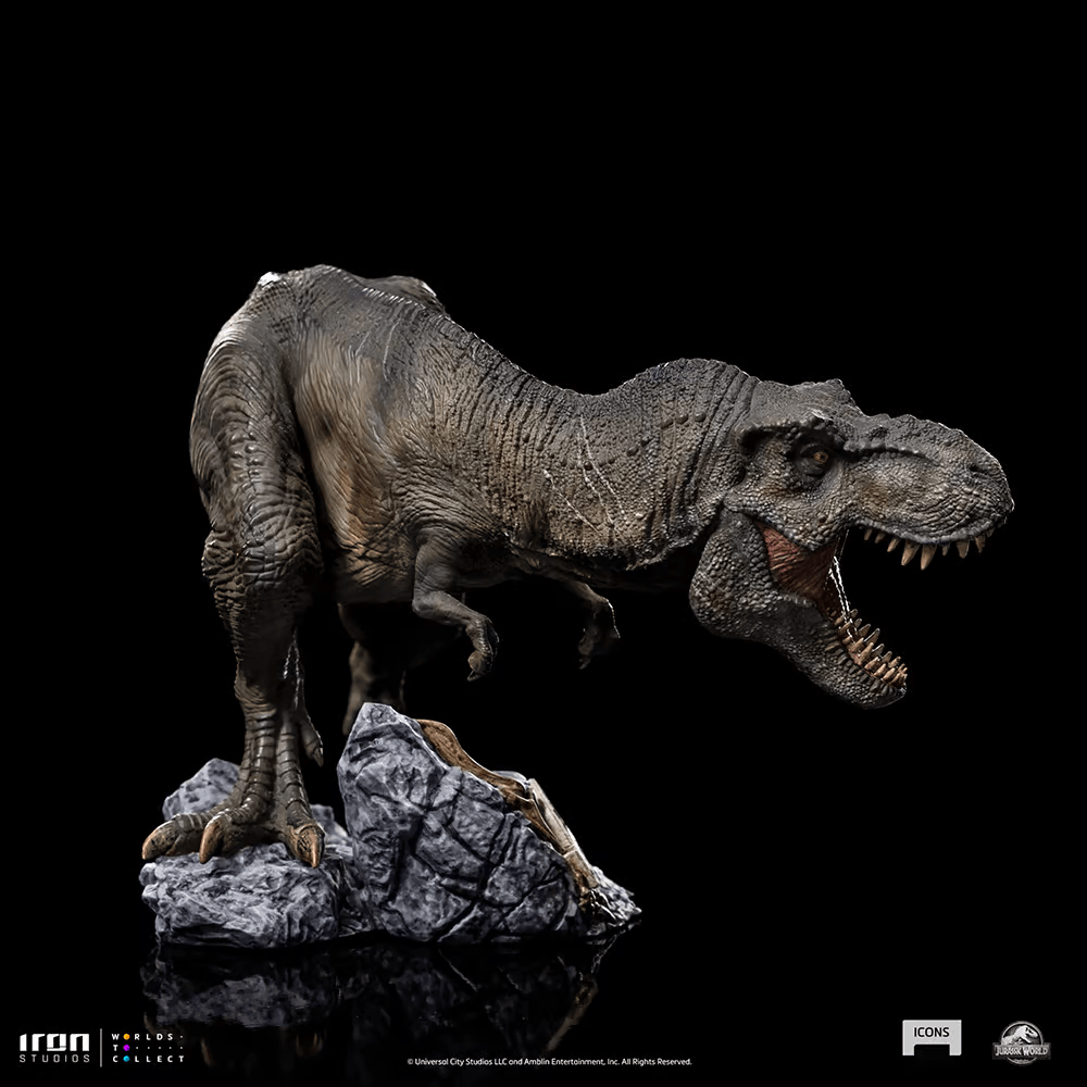 IRO51987 Jurassic World - T-Rex Icons Statue - Iron Studios - Titan Pop Culture