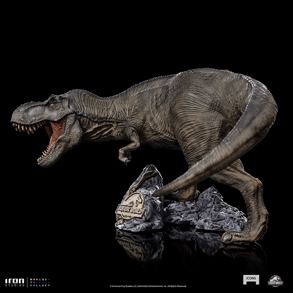 IRO51987 Jurassic World - T-Rex Icons Statue - Iron Studios - Titan Pop Culture