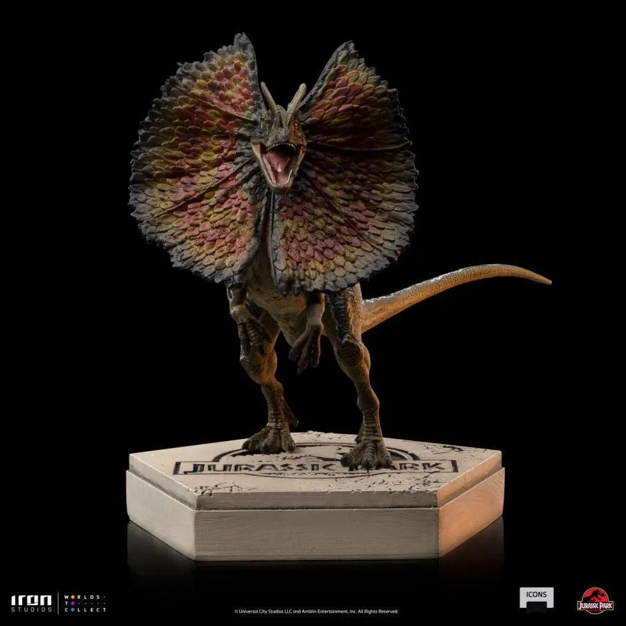 IRO52069 Jurassic Park - Dilophosaurus - Iron Studios - Titan Pop Culture