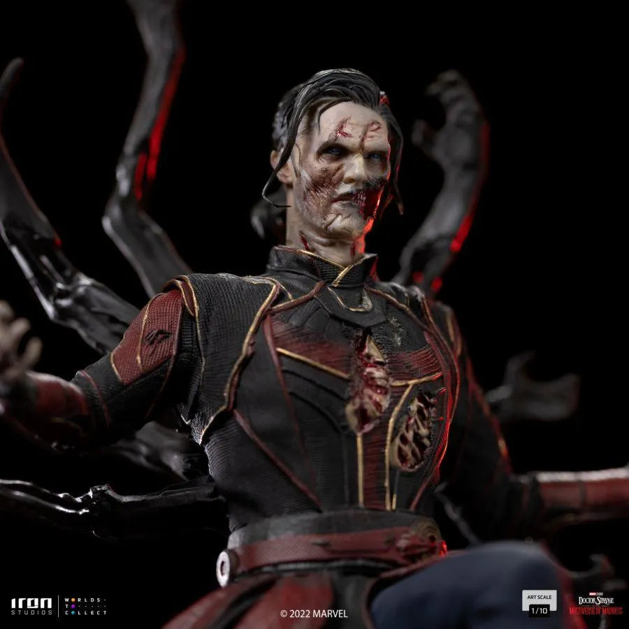 IRO52090 Doctor Strange 2: Multiverse of Madness - Dead Strange 1:10 Scale Statue - Iron Studios - Titan Pop Culture