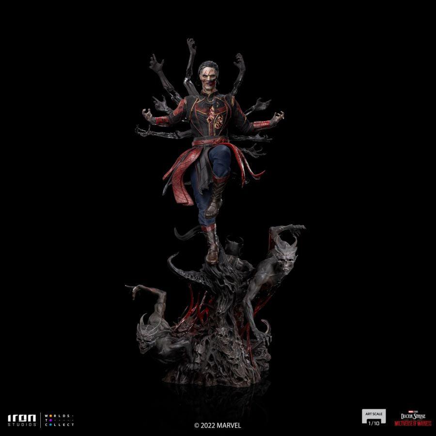 IRO52090 Doctor Strange 2: Multiverse of Madness - Dead Strange 1:10 Scale Statue - Iron Studios - Titan Pop Culture