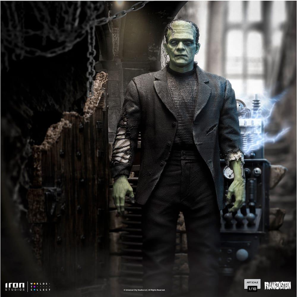 IRO52441 Universal Monsters - Frankenstein 1:10 Scale Statue - Iron Studios - Titan Pop Culture