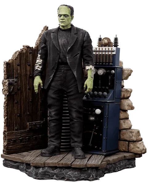 IRO52458 Universal Monsters - Frankenstein Deluxe 1:10 Scale Statue - Iron Studios - Titan Pop Culture