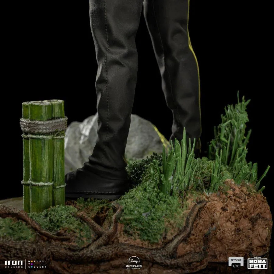 IRO52502 Star Wars: Book of Boba Fett - Luke and Grogu Training 1:10 Scale Statue - Iron Studios - Titan Pop Culture
