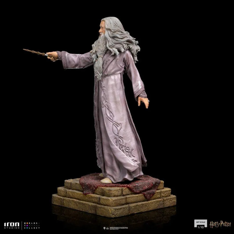 IRO52694 Harry Potter - Albus Dumbledore 1:10 Scale Statue - Iron Studios - Titan Pop Culture
