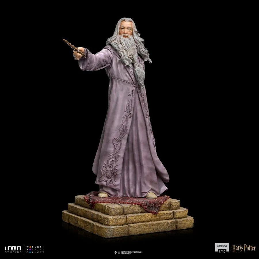 IRO52694 Harry Potter - Albus Dumbledore 1:10 Scale Statue - Iron Studios - Titan Pop Culture
