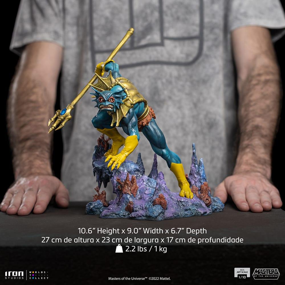 IRO52717 Masters of the Universe - Mer-Man 1:10 Scale Statue - Iron Studios - Titan Pop Culture