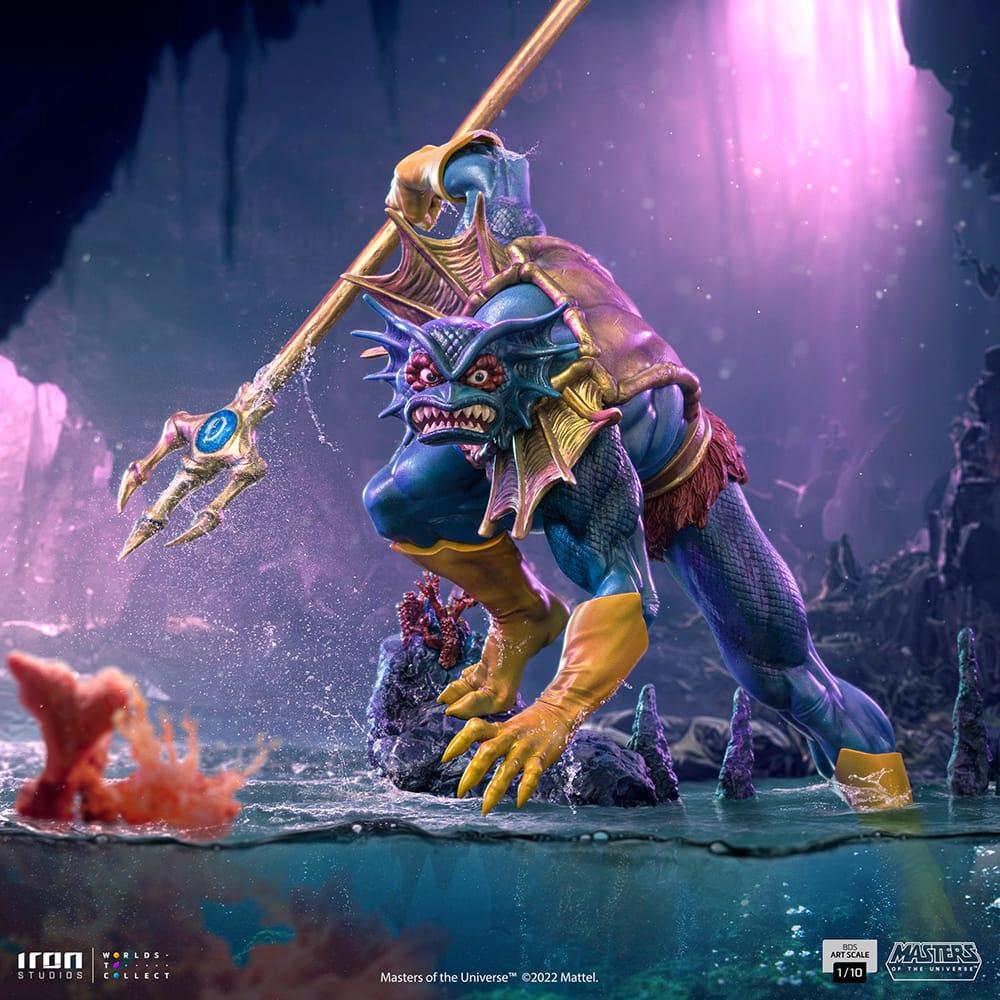 IRO52717 Masters of the Universe - Mer-Man 1:10 Scale Statue - Iron Studios - Titan Pop Culture