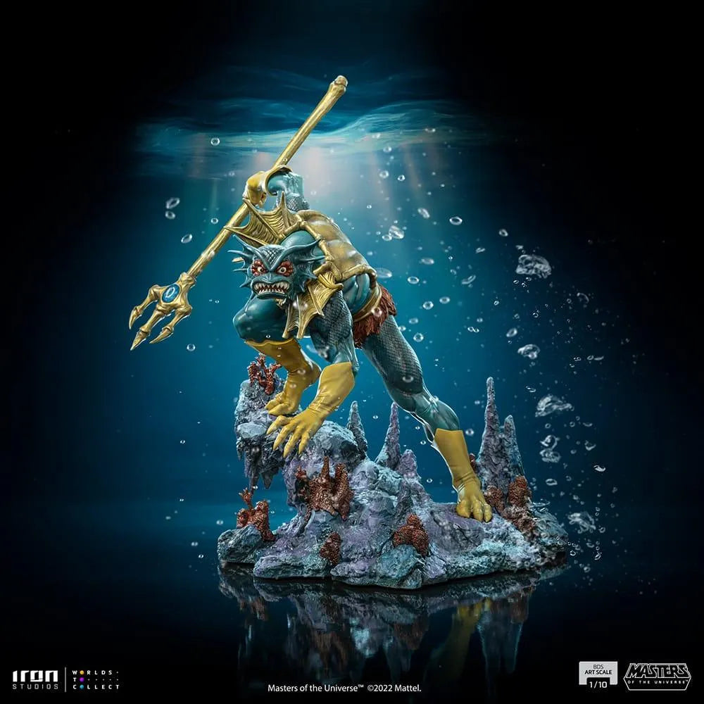 IRO52717 Masters of the Universe - Mer-Man 1:10 Scale Statue - Iron Studios - Titan Pop Culture