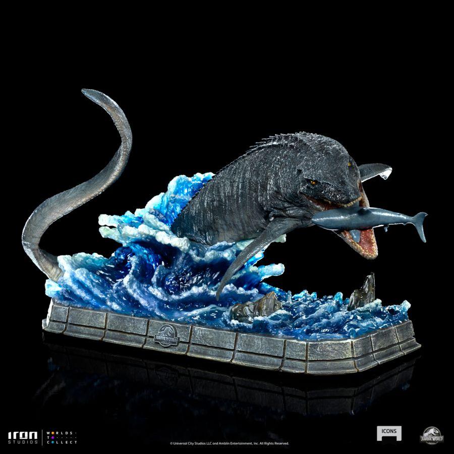 IRO52724 Jurassic World - Mosasaurus Icons - Iron Studios - Titan Pop Culture