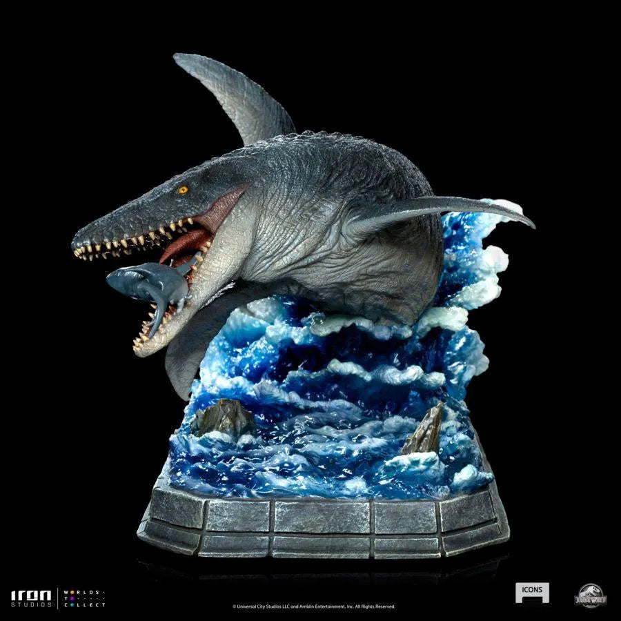 IRO52724 Jurassic World - Mosasaurus Icons - Iron Studios - Titan Pop Culture