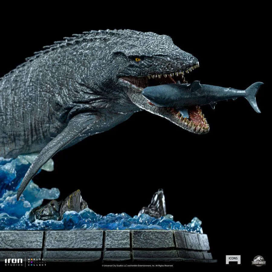 IRO52724 Jurassic World - Mosasaurus Icons - Iron Studios - Titan Pop Culture