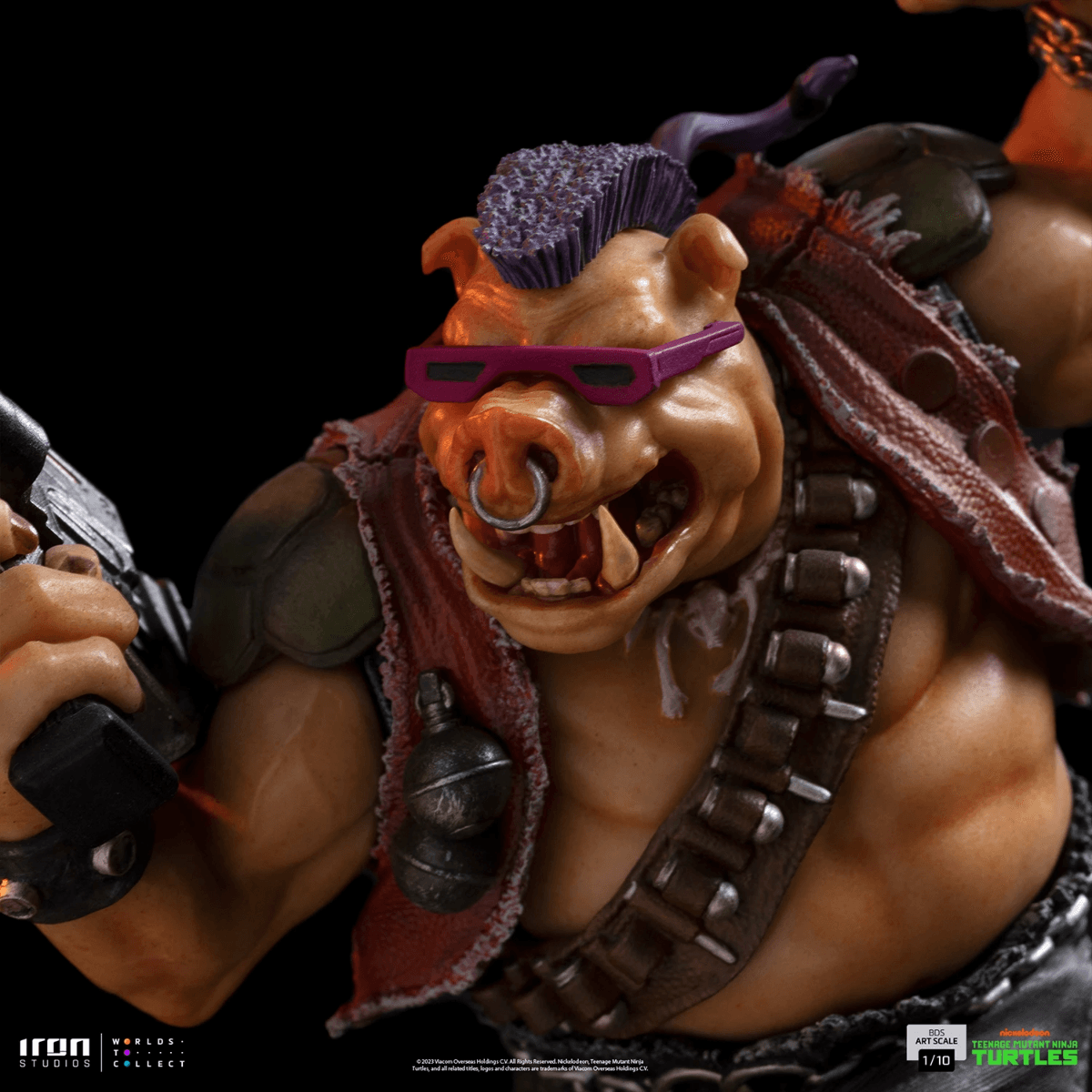 IRO53226 Teenage Mutant Ninja Turtles - Bebop 1:10 Scale Statue - Iron Studios - Titan Pop Culture