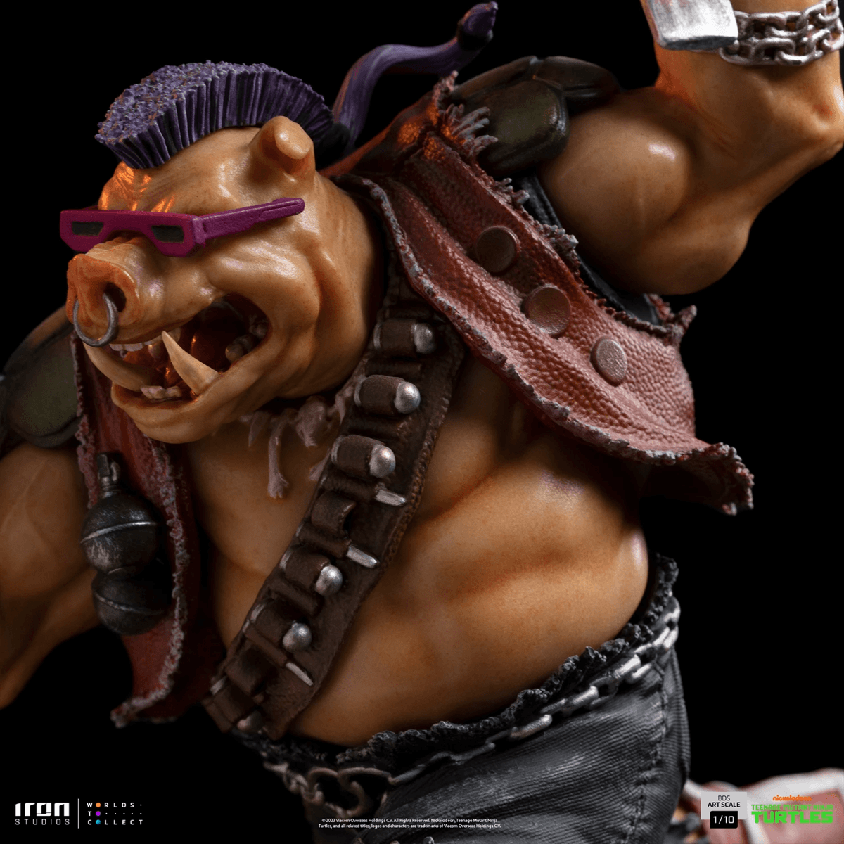 IRO53226 Teenage Mutant Ninja Turtles - Bebop 1:10 Scale Statue - Iron Studios - Titan Pop Culture