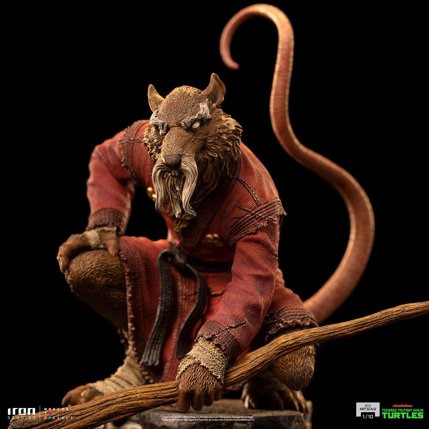 IRO53387 Teenage Mutant Ninja Turtles - Master Splinter 1:10 Scale Statue - Iron Studios - Titan Pop Culture