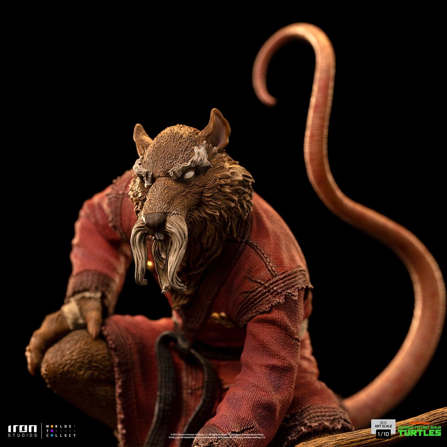 IRO53387 Teenage Mutant Ninja Turtles - Master Splinter 1:10 Scale Statue - Iron Studios - Titan Pop Culture