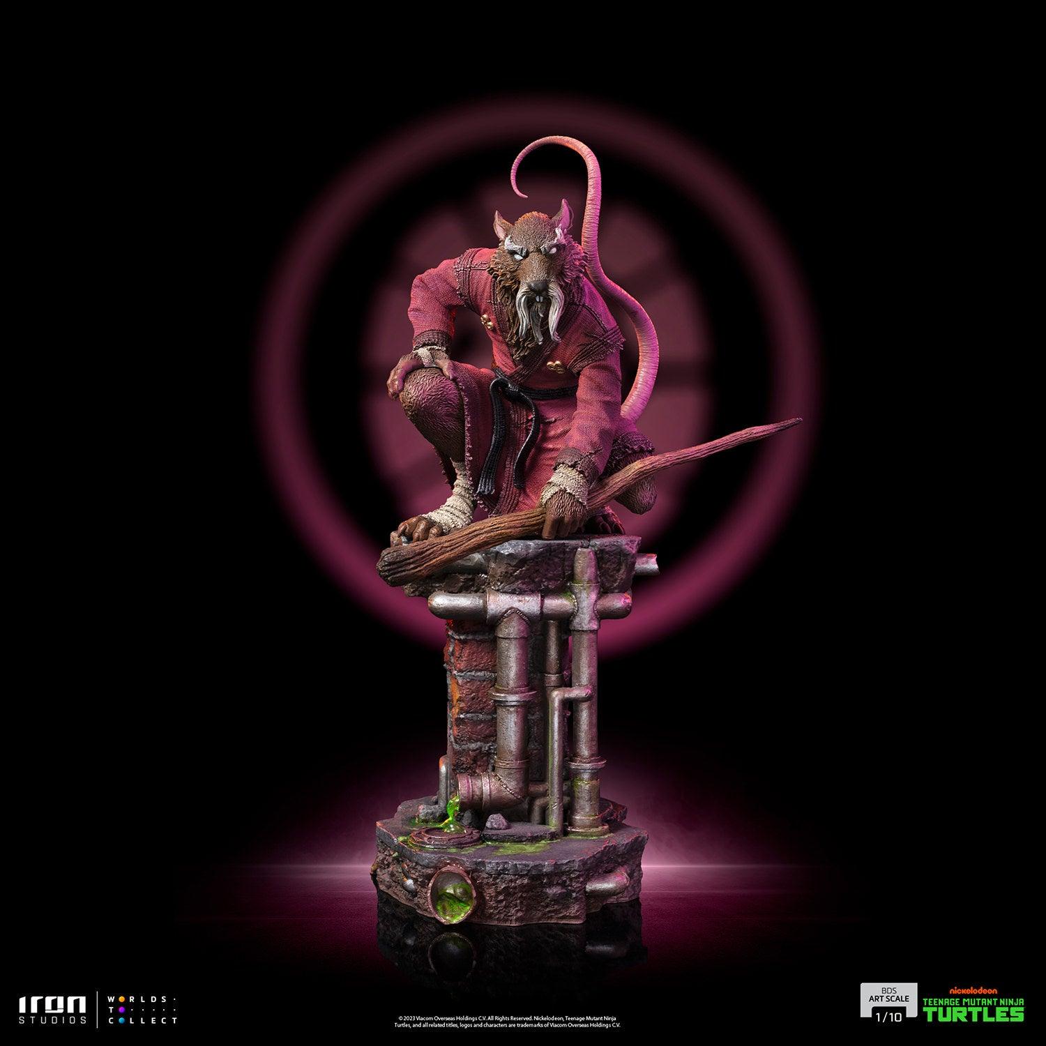 IRO53387 Teenage Mutant Ninja Turtles - Master Splinter 1:10 Scale Statue - Iron Studios - Titan Pop Culture