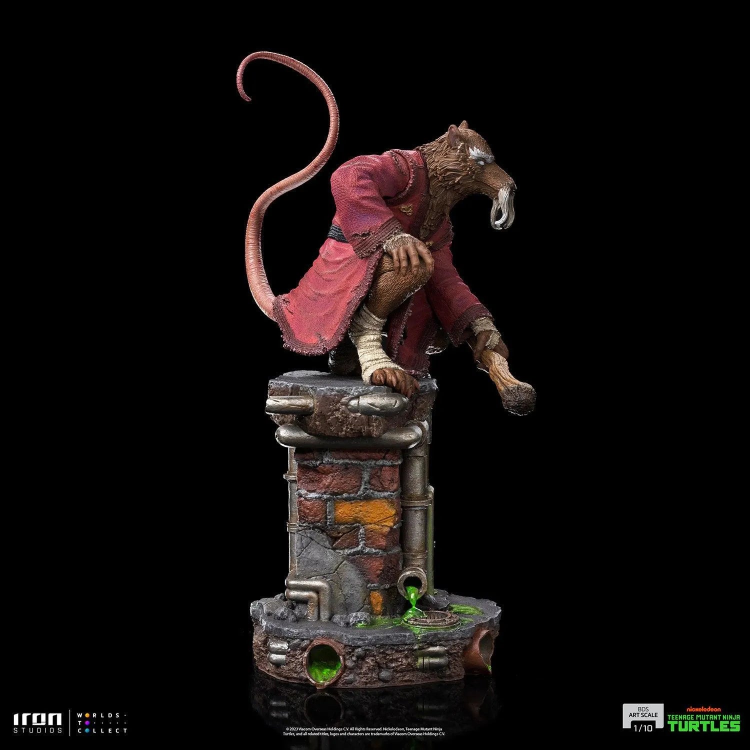 IRO53387 Teenage Mutant Ninja Turtles - Master Splinter 1:10 Scale Statue - Iron Studios - Titan Pop Culture