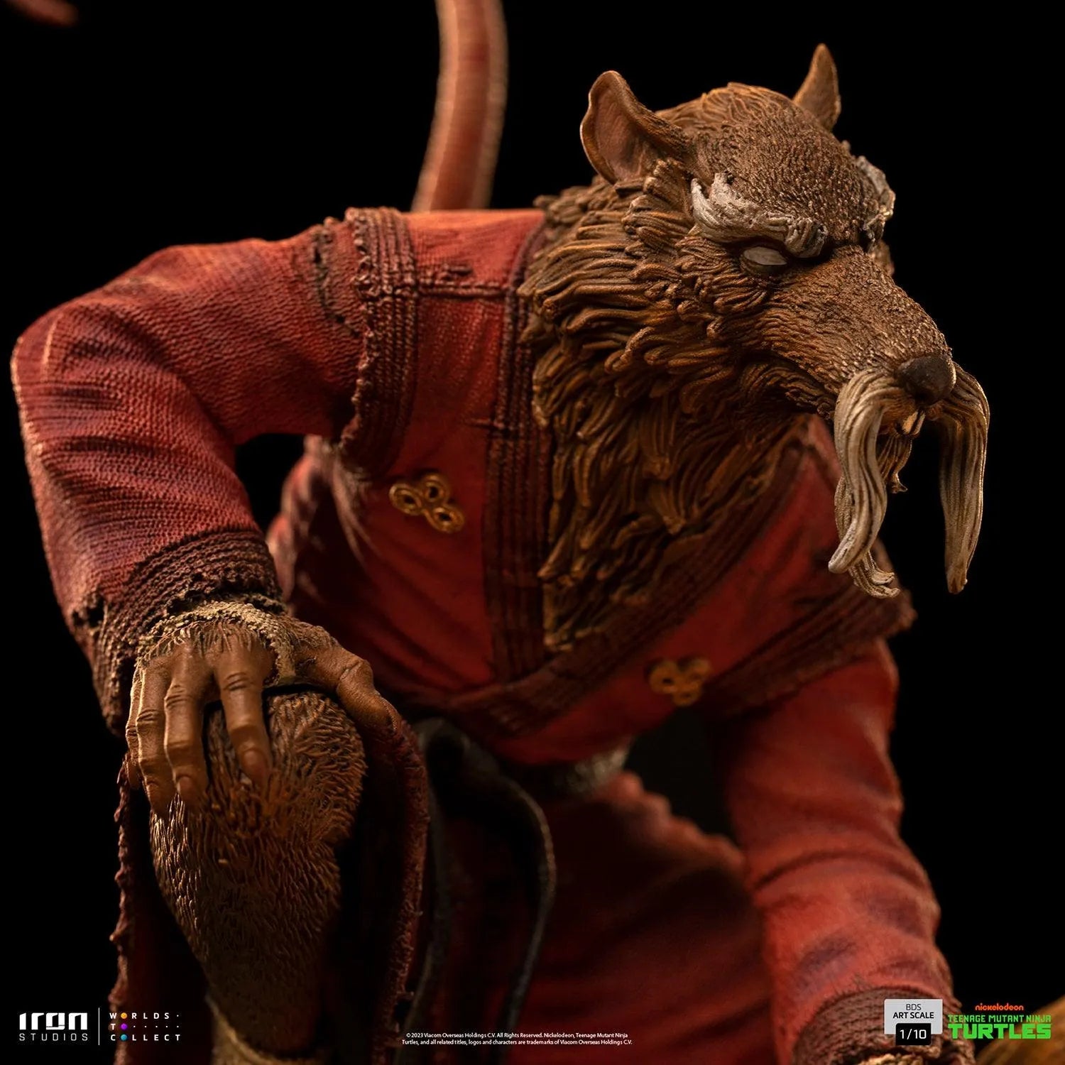 IRO53387 Teenage Mutant Ninja Turtles - Master Splinter 1:10 Scale Statue - Iron Studios - Titan Pop Culture