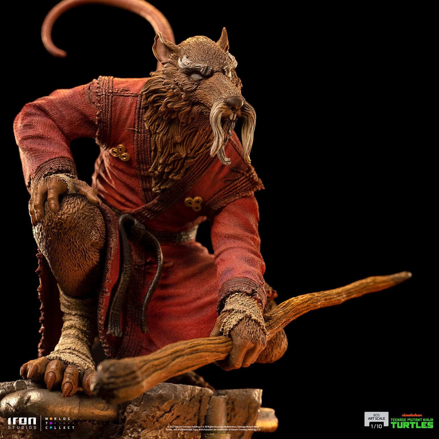 IRO53387 Teenage Mutant Ninja Turtles - Master Splinter 1:10 Scale Statue - Iron Studios - Titan Pop Culture