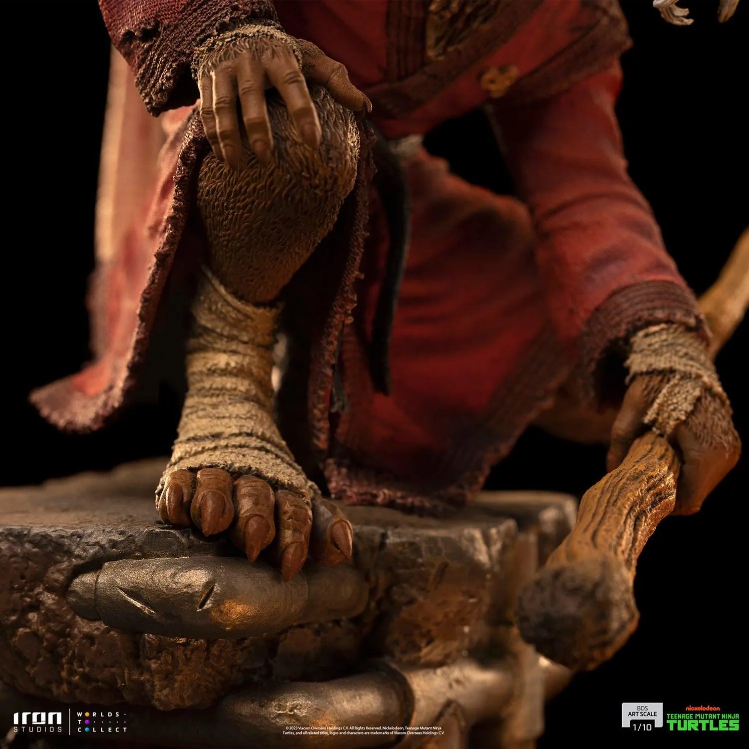 IRO53387 Teenage Mutant Ninja Turtles - Master Splinter 1:10 Scale Statue - Iron Studios - Titan Pop Culture