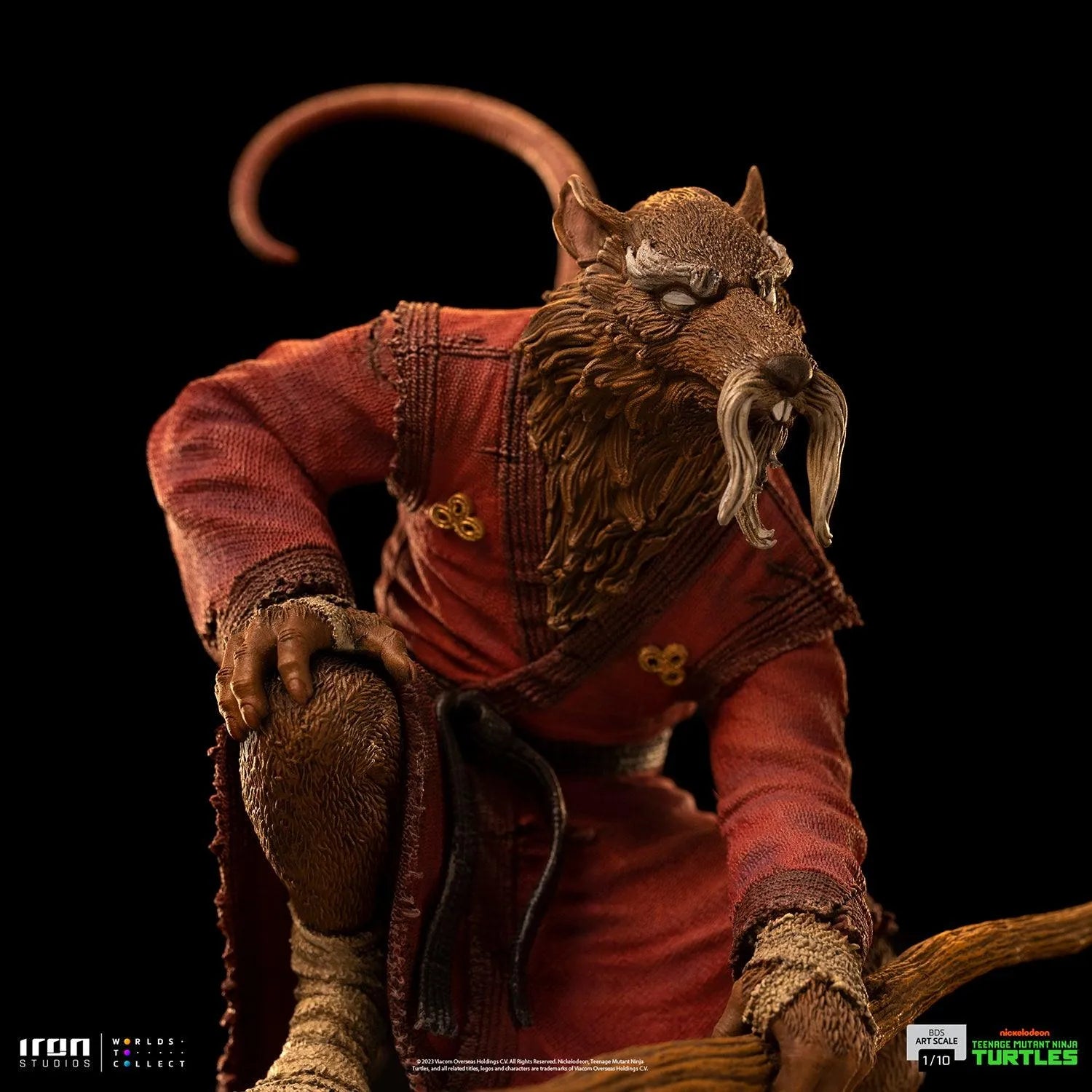IRO53387 Teenage Mutant Ninja Turtles - Master Splinter 1:10 Scale Statue - Iron Studios - Titan Pop Culture