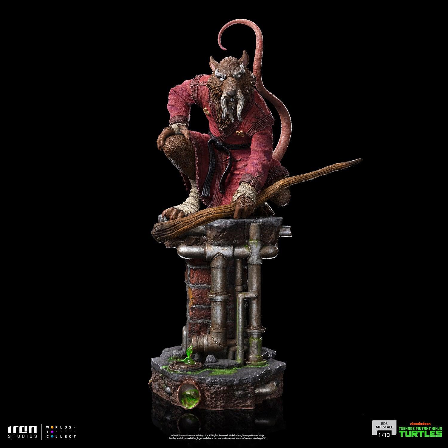 IRO53387 Teenage Mutant Ninja Turtles - Master Splinter 1:10 Scale Statue - Iron Studios - Titan Pop Culture