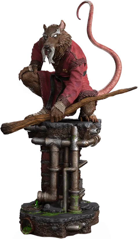 IRO53387 Teenage Mutant Ninja Turtles - Master Splinter 1:10 Scale Statue - Iron Studios - Titan Pop Culture