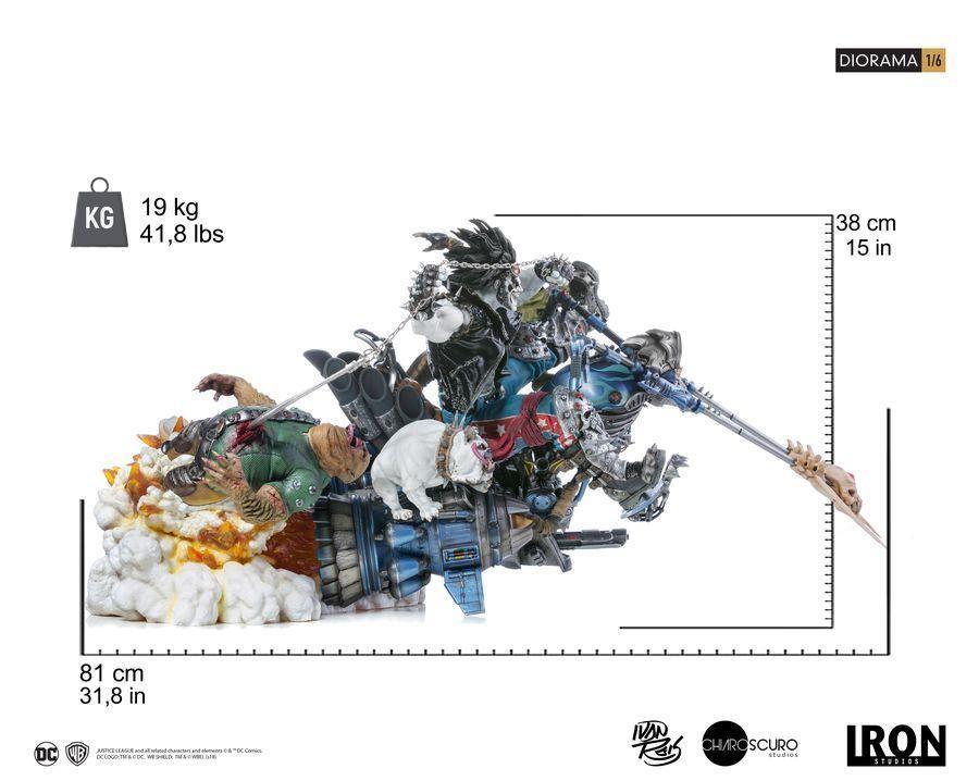 IRO73579 Lobo - Lobo 1:6 Scale Diorama - Iron Studios - Titan Pop Culture
