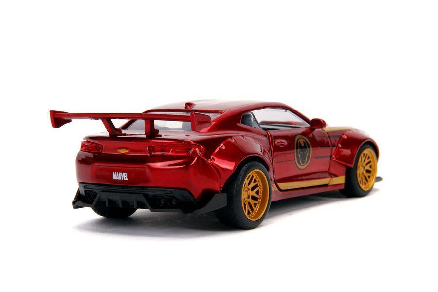 JAD30298 Marvel Comics - Iron Man 2016 Chevy Camaro SS 1:32 Hollywood Ride - Jada Toys - Titan Pop Culture